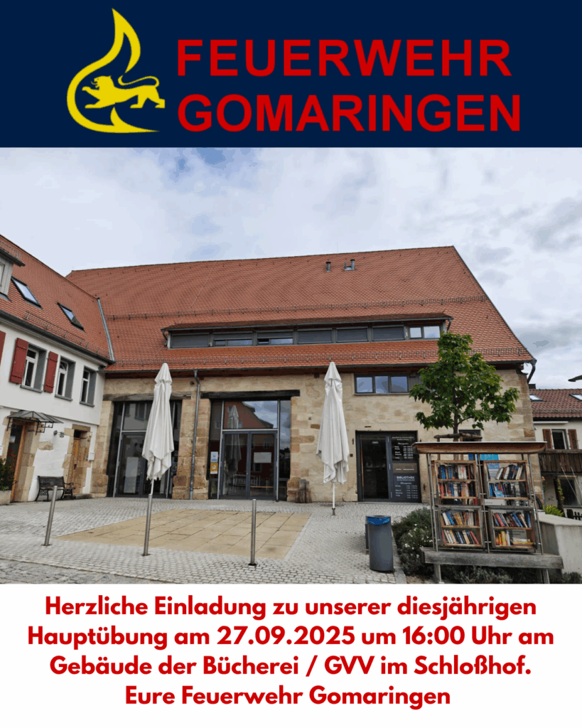 Blick vom Schloßhof auf die Bibliothek